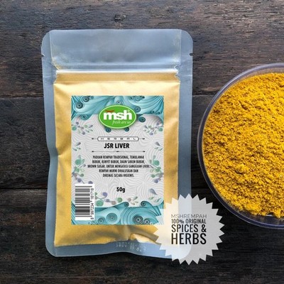 JSR Liver Herbal Powder Drink Mix 50g Natural Botanical Blend