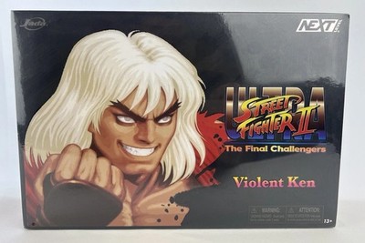 Ultra Street Fighter II 6'' VIOLENT KEN Figur 2024 SDCC Jada Toys - neuware, OVP