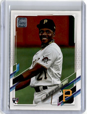 2021 Topps Series 2 Ke'Bryan Hayes 644 RC SP Image Variation Pirates - Damaged