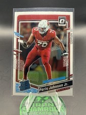Paris Johnson Jr 2023 Donruss Optic Football #205 Rated Rookie Arizona Cardinals