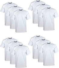 1 2 Pack - New X Large Pro Club Men's Heavyweight Short Sleeve T Shirt white