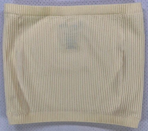 Hippie Rose Juniors' Ribbed Rise and Shine Dive in Tank Top Cream Size Medium - Picture 6 of 6