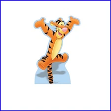 Versatile Tigger Life-Size Cutout - Reusable Cardboard Decor Made in USA