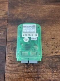 Sega Dreamcast Performance Memory Card P-20-316W Tested & Working 