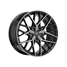MSW Avantgarde 74 Alufelge 19x8 ET35 5x112 schwarz glänzend vollpoliert 73mm CB