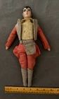 HAND PAINTED CLOTH BODY PIERROT BOUDOIR THEATER THEATRE DOLL ANTIQUE VTG