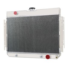 4-row Radiator Fit 64-67 Chevy Chevelle El Camino 63-68 Impala Bel-air 62mm