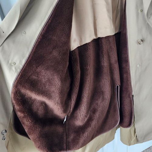 Trench coat uomo Botany 500 taglia 46 marrone regolare fodera rimovibile - Foto 9 di 12