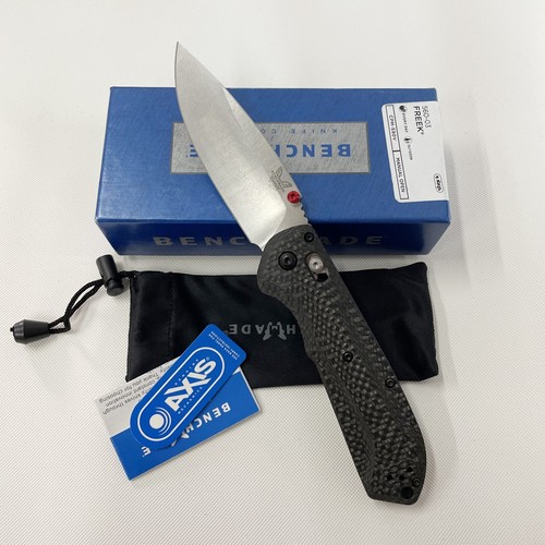 Benchmade Freek Carbon Fiber 560-03 CPM-S90V Stainless Steel Black Folding Knife