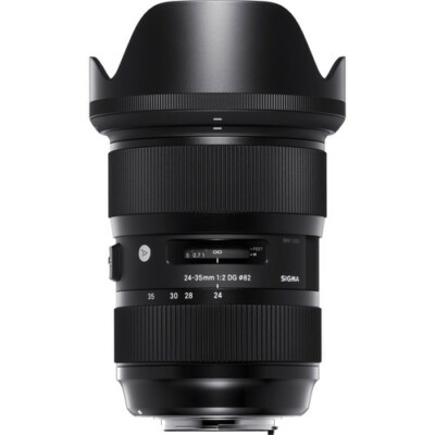 Sigma Art 24-70mm F/2.8 DG OS HSM Lens For Nikon (Black) for sale