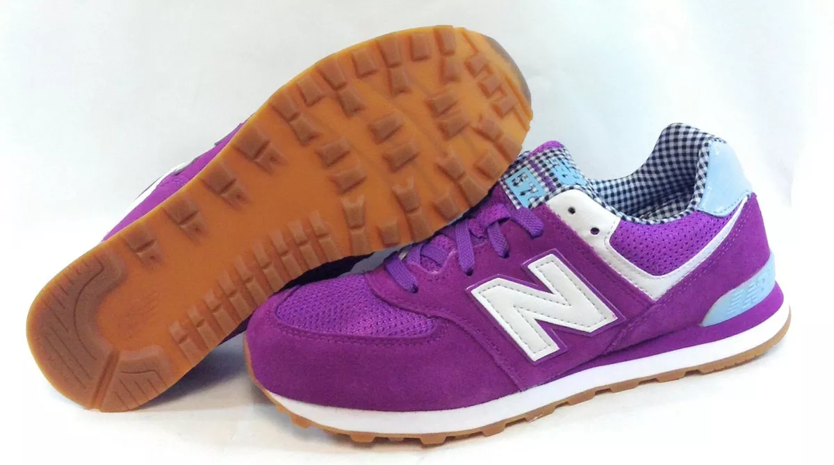 New balance 574 purple hotsell blue