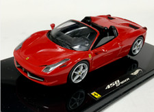 1/43 FERRARI 458 SPIDER 2012 HOT WHEELS W1182