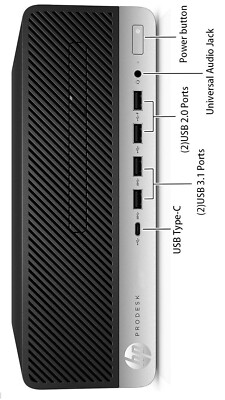 HP Desktop SFF i7-7700 Windows 11 Pro 512GB NVMe SSD 16GB RAM 3.60