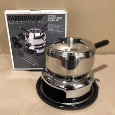 Farberware Commercial 19 Piece Fondue Set Stainless Steel #15388