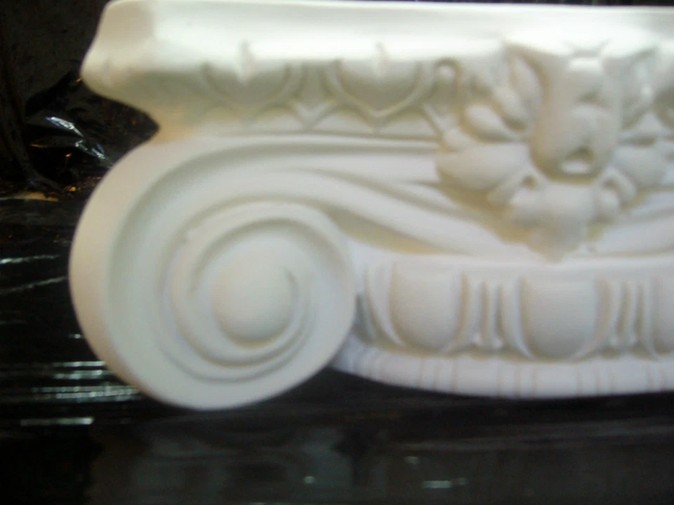 Chapiteau.Style ionique en STAFF(plâtre renforcé) article neuf - Photo 2/4