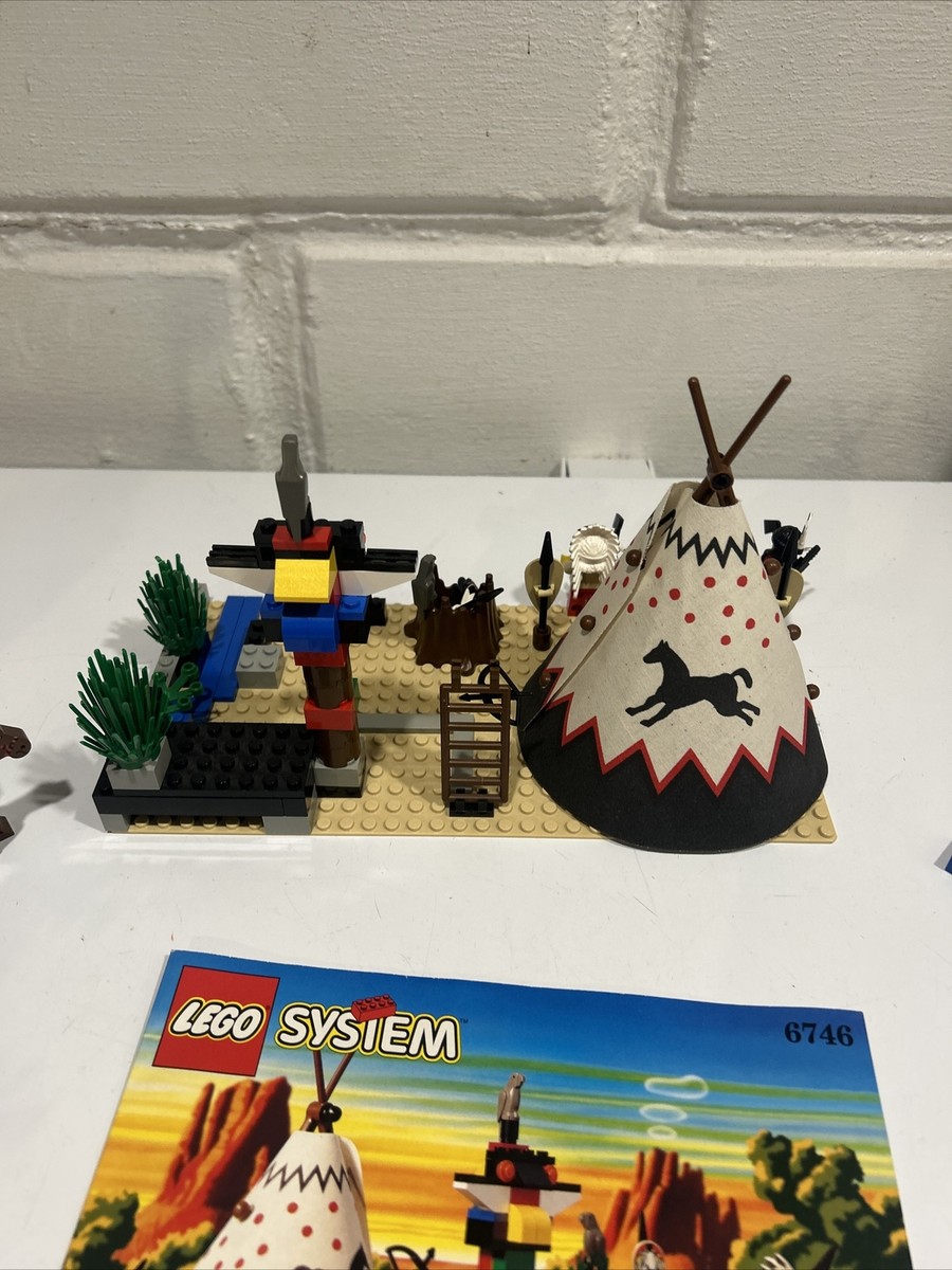Lego System 6746 Wild West Complete Set With Instruction Booklet 