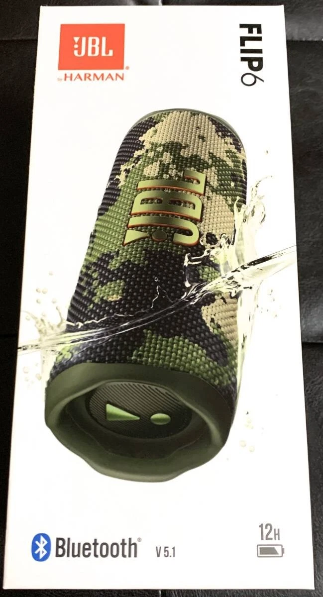 JBL FLIP 6 Wireless Stereo Squad Waterproof Bluetooth Speaker NEW