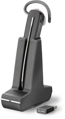 Poly Savi 8240 UC Kabellos Dect Headset Convertible, Standard 211200-02 Neu