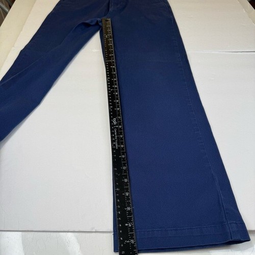 Vineyard Vines Chino Boy's 18 Blue Cotton Straight Adjustment Waist Pants Casual - Picture 16 of 16