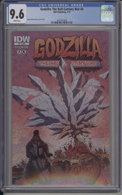 GODZILLA: THE HALF CENTURY WAR #4 - CGC 9.6 - IDW PUBLISHING | eBay