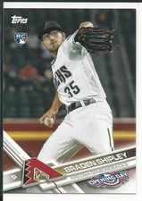 2017 Topps Opening Day Baseball #85 Braden Shipley RC Arizona Diamondbacks