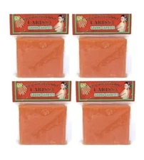 Eclaircissant Larissa Carrot Lightening Beauty Soap All Skin Types 225g 4 Bar🥕