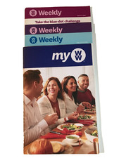 NEW My WW WEIGHT WATCHERS "WELLNESS THAT WORKS" BOOK 3 weekly Cards 2019