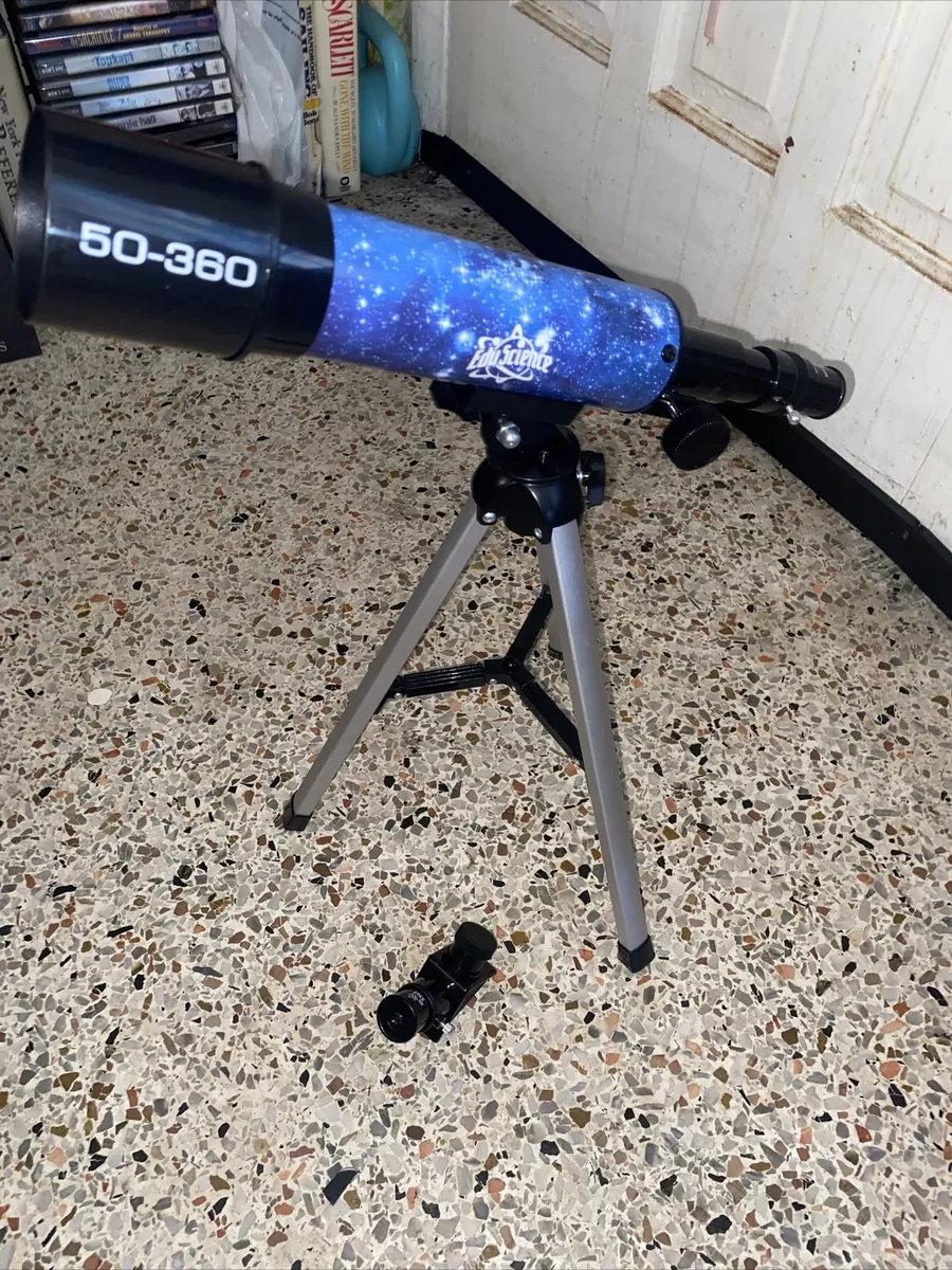 ToYs R us EDU SCIENCE Refractor telescope 50 360 tabletop