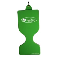 FR530 33 Inch Gail Force Extra Thick Green Swimming Saddle Float Vinyl Coated