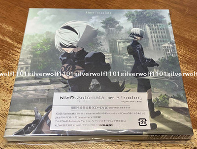 New Aimer escalate First Limited Edition NieR:Automata Ver1.1a CD DVD Japan