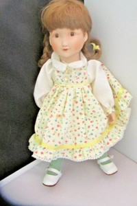 holly hobbie porcelain doll