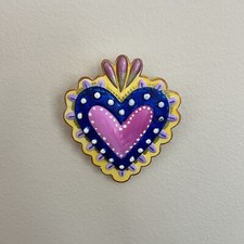 Valentines gift 3.5  Sacred heart wall decor