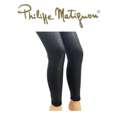 Sweathose Kaschmir Print schwarz getönt, CELEBRE Philippe Matignon