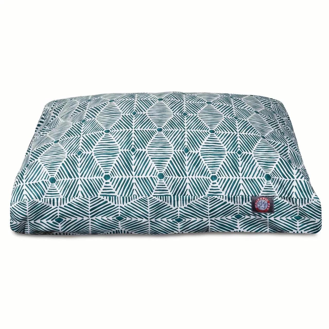 Pet Bed For Extra Large Dogs Removable Cover Emerald Green Rectangle 50 in Pets