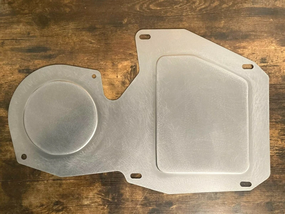 73-87 CHEVY GMC SQUAREBODY TRUCK K5 BLAZER A/C DELETE PANEL PLATE BLOWER COVER  - Image 2 of 4