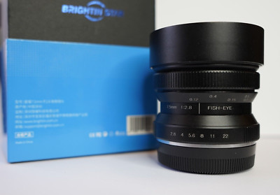 fujifilm x mount prime fisheye lenses 