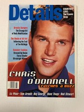 Details Magazine August 1995 Chris O’Donnell, Tom Arnold Details Magazine August 1995 Chris O’Donnell, Tom Arnold