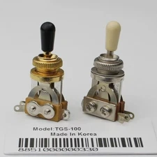 5 PCS Epiphone 3Way Toggle Switch Tip with Selector Plate for Les Paul SG