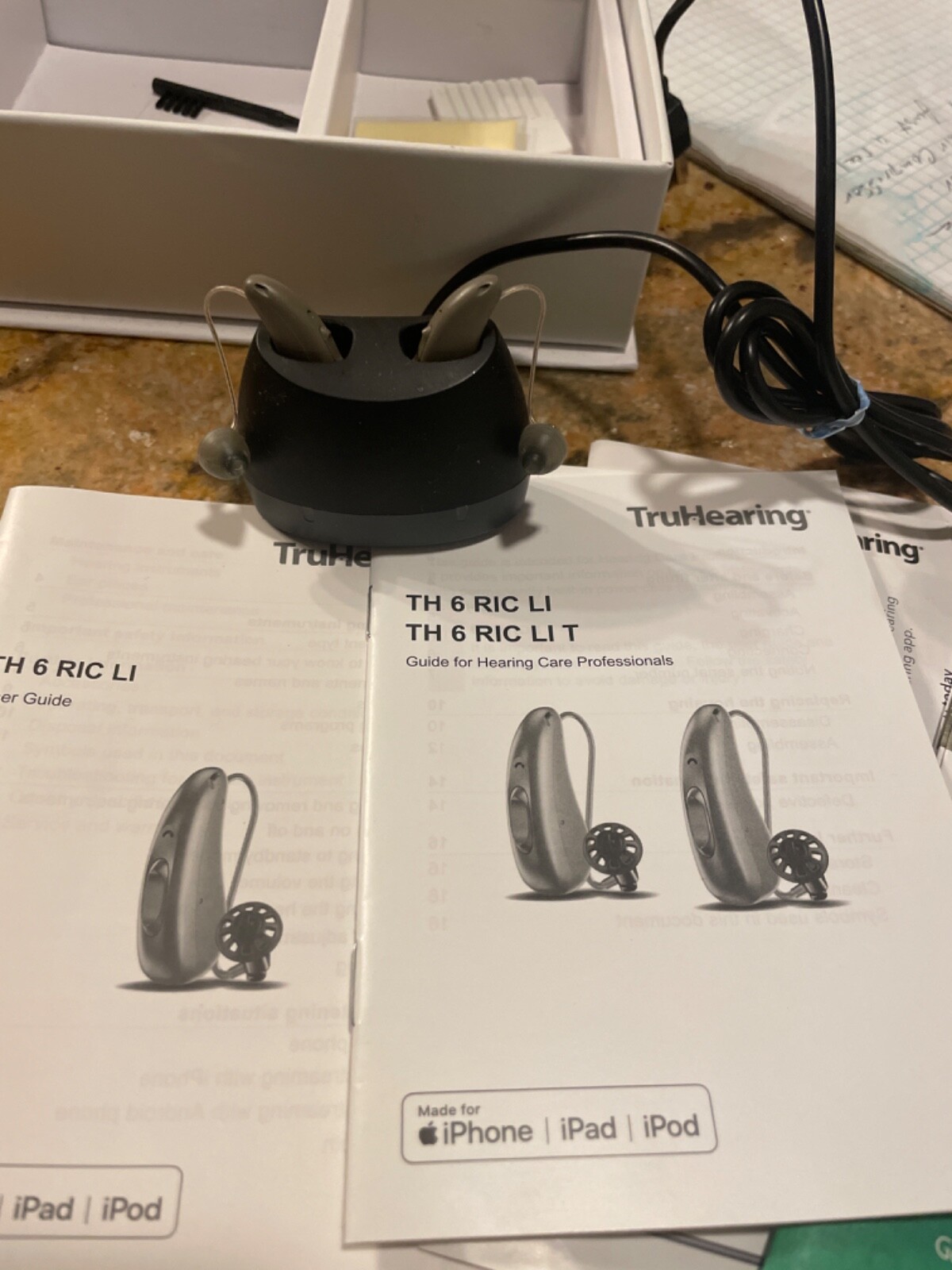 TH 6 RIC LI rechargeable hearing aids eBay