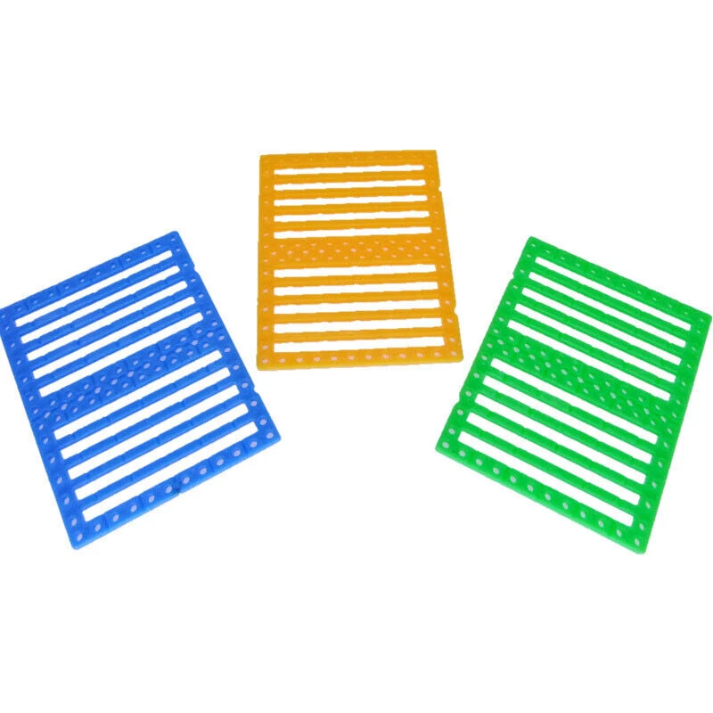 Car Frame DIY For Robot Toy Model75*60mm Car Chassis Perforated Plastic Panel - Image 3 of 4