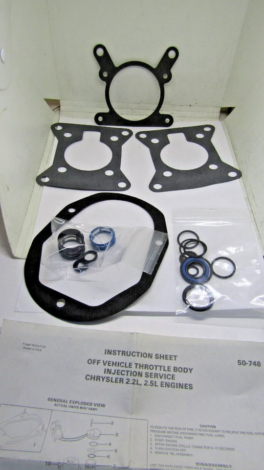 Kit de reparación de inyector de combustible Walker Products 18024A Foto 2 de 4