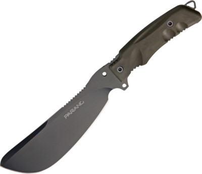 Fox Parang Bushcraft Fixed Knife 7'' N690Co Cobalt Steel Blade Forprene Handle