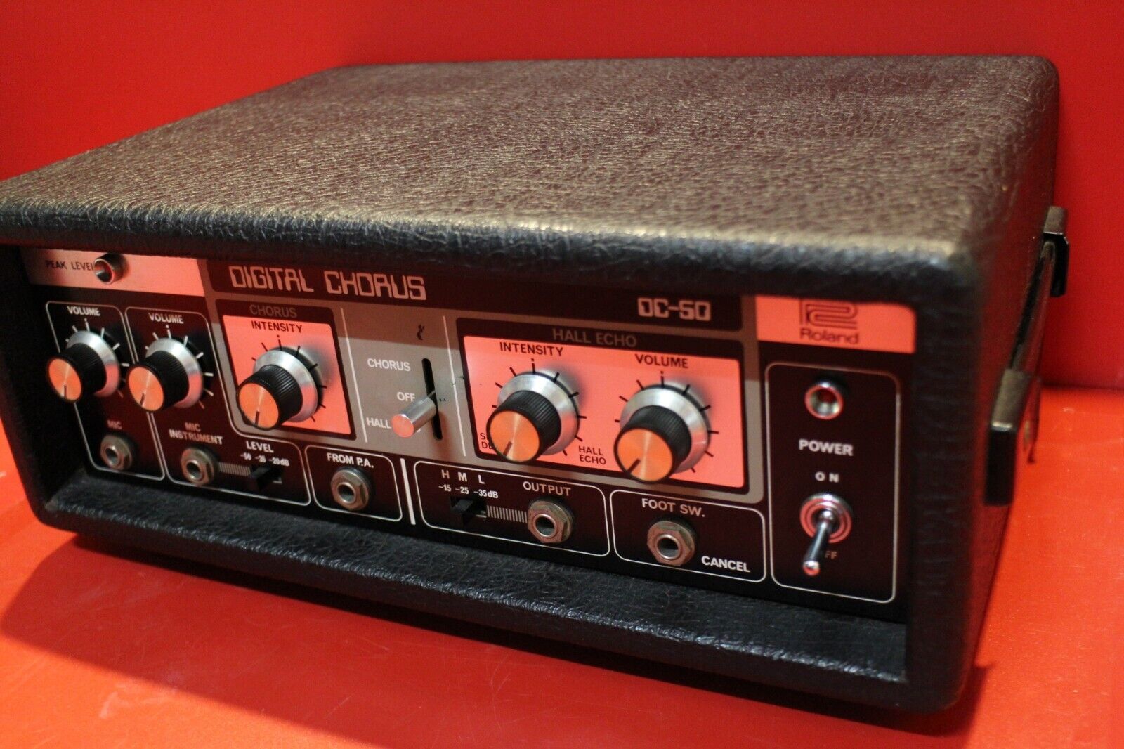 Vintage Roland Dc-50 Digital Chorus Echo Delay Effect Unit U775