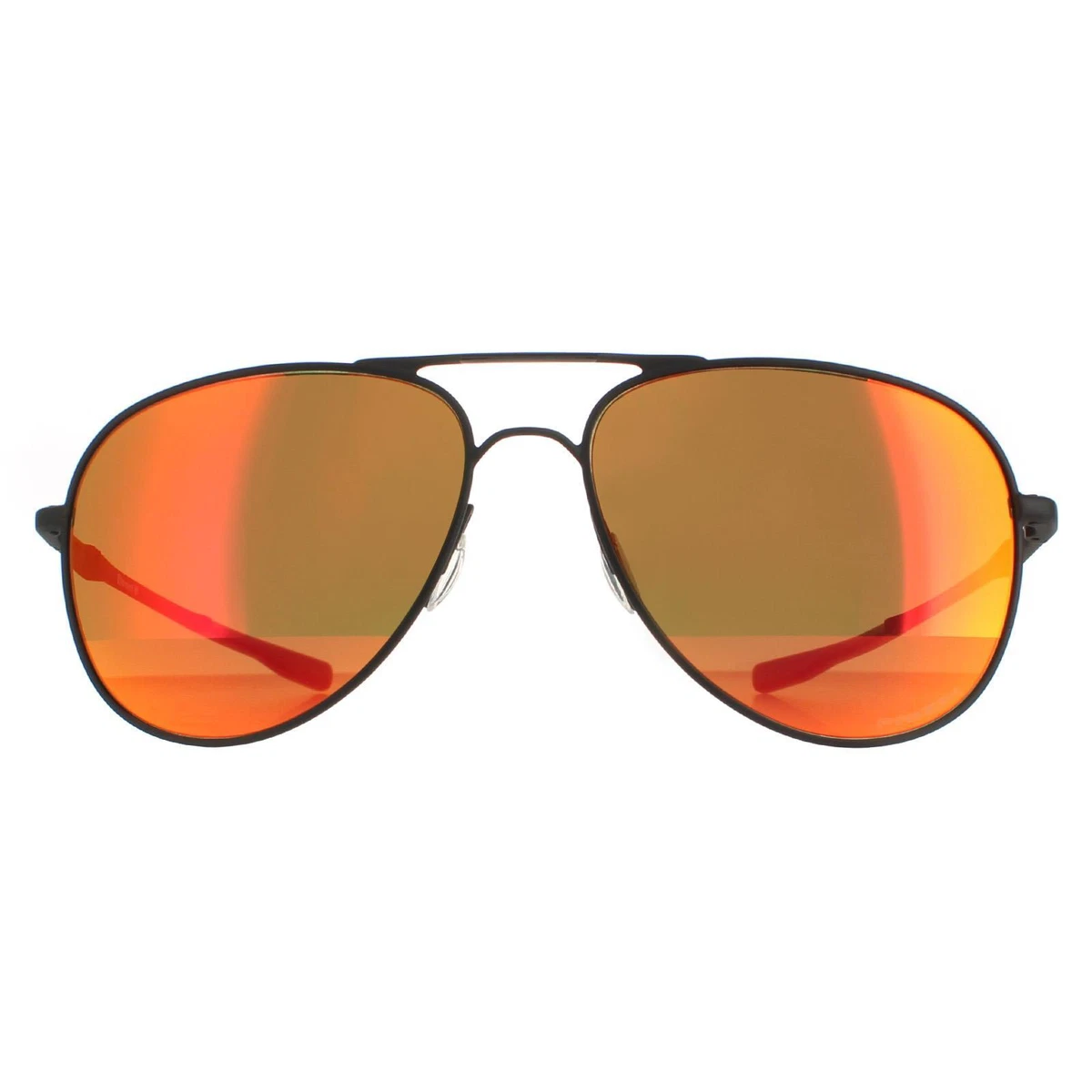 Oakley Sunglasses OO4119 4119 13 Satin Black Ruby Iridium