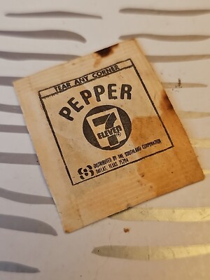 7 Eleven Black Pepper 1980s Vintage Sealed