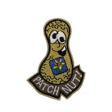 Patch Nut Embroidered Iron On Patch - Collecting Patches Fun 56-P