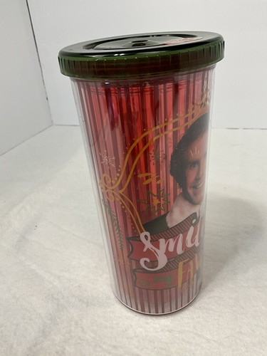 Buddy The Elf SMILING IS MY FAVORITE 20oz Travel Tumbler Cup NO STRAW Scratches - 第 6/14 張圖片