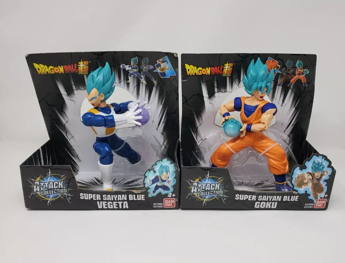 Dragon Ball Super Saiyan Blue Goku & Vegeta Action Figures