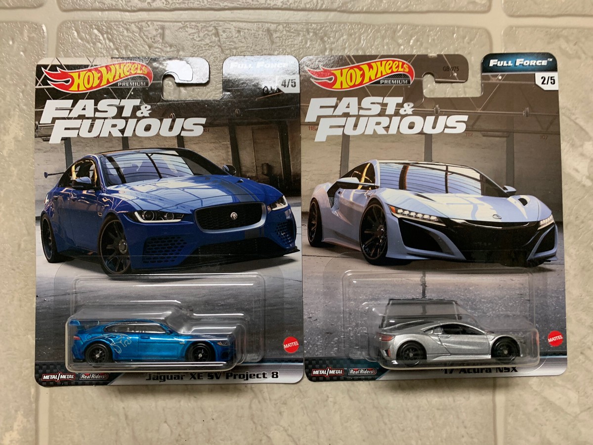 Hot Wheels Premium Fast & Furious Full Force Jaguar XE SV