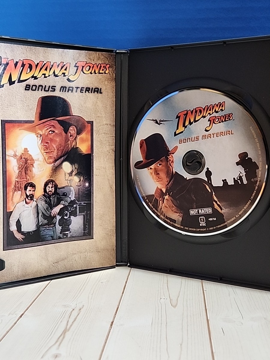 The Adventures of Indiana Jones Trilogy DVD Collection Box Set w